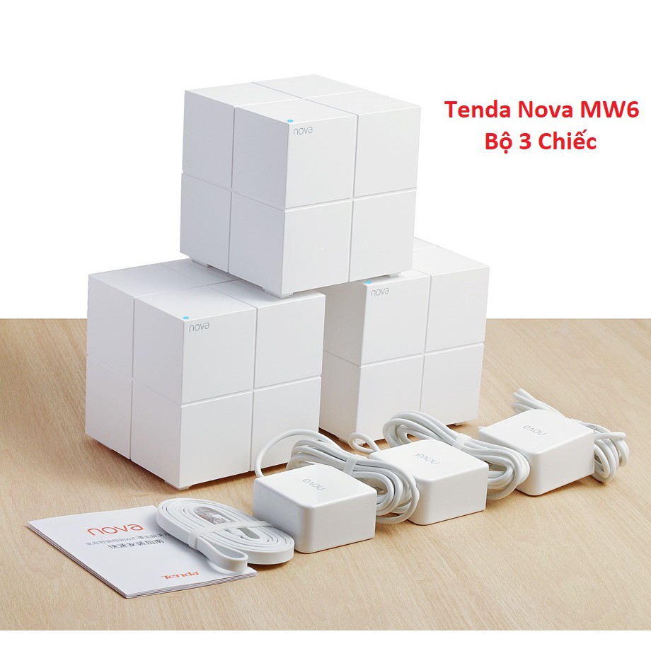 Bộ phát Wifi dạng lưới mesh Tenda Nova MW6