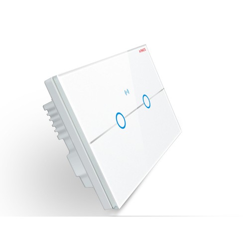 Công Tắc Cảm Ứng 2 Nút Điều Khiển Từ Xa Arkos AR6
