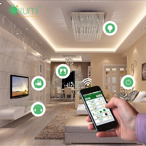 CÔNG TẮC CẢM ỨNG LUMI LM-SFG viền Vàng