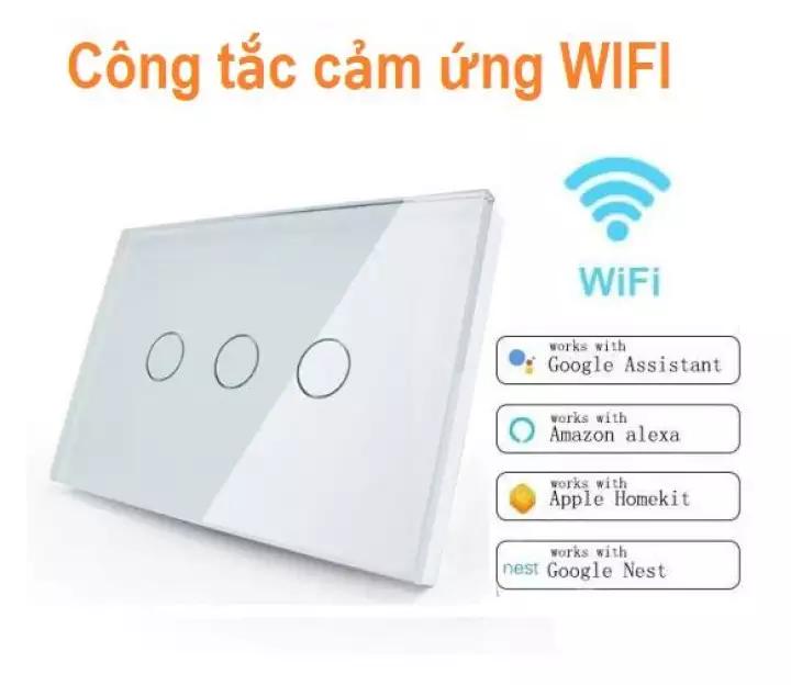 CÔNG TẮC CẢM ỨNG WIFI 3KÊNH