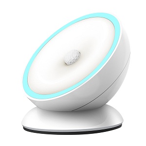 Đèn led đêm, đèn ngủ tự bật tắt, đế giữ nam châm xoay AHD-1703/C