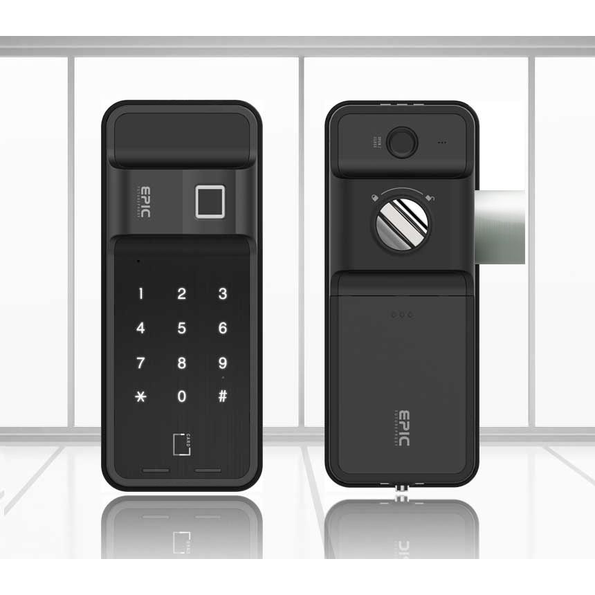 Khóa cửa điện tử Epic ES F500D (Mặt trong nhà nằm dọc) Khóa cửa điện tử Epic ES F500D (Mặt trong nhà nằm dọc)