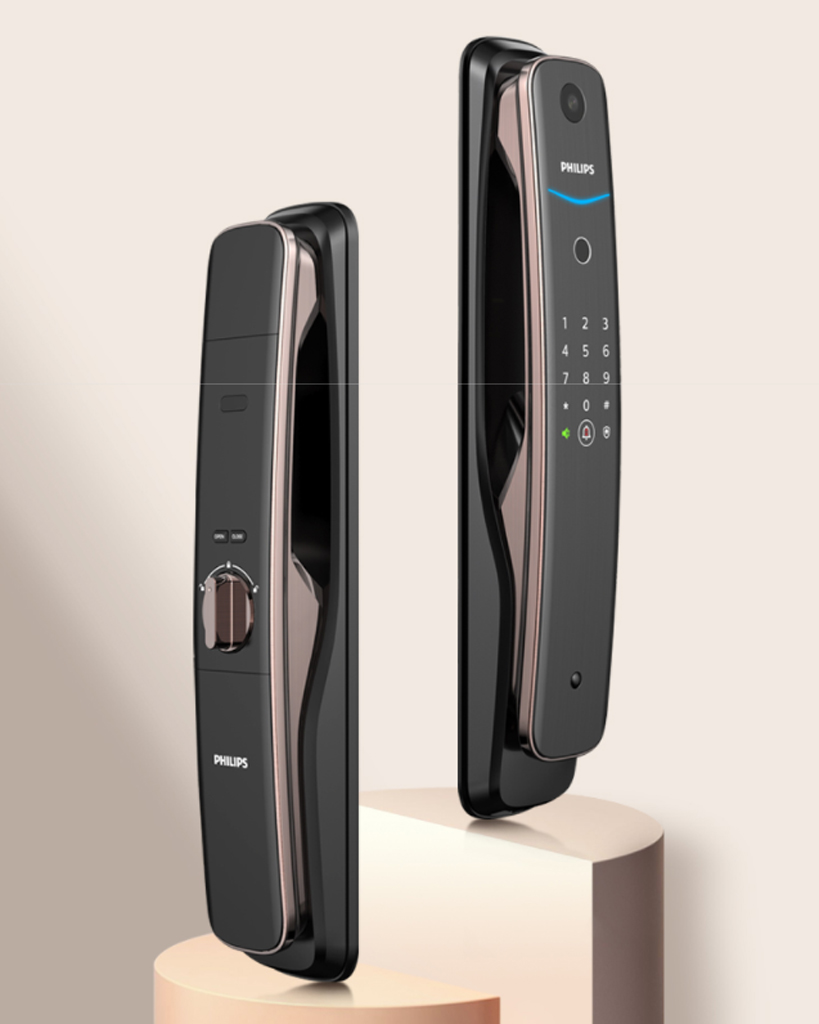 Khóa cửa điện tử Philips DDL702-1HWS