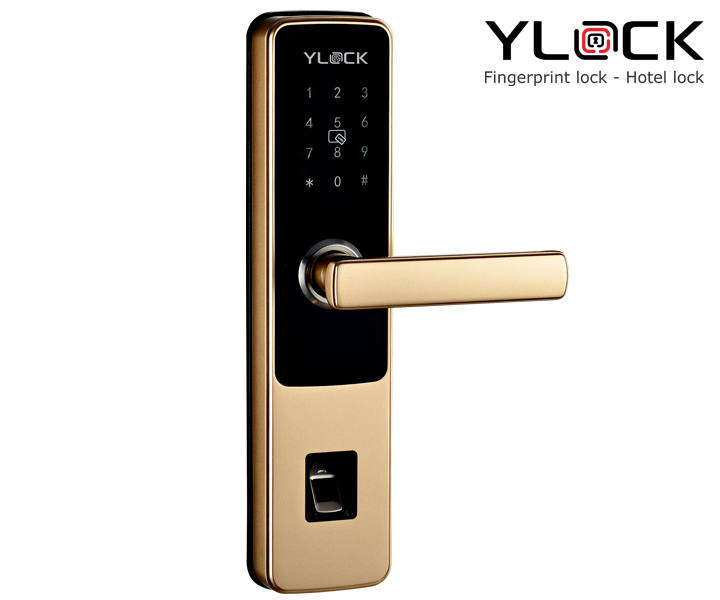 Khóa Cửa Điện Tử YLOCK YL-8870-G (Vân tay, Thẻ từ, Mật mã) Khóa Cửa Điện Tử YLOCK YL-8870-G (Vân tay, Thẻ từ, Mật mã)