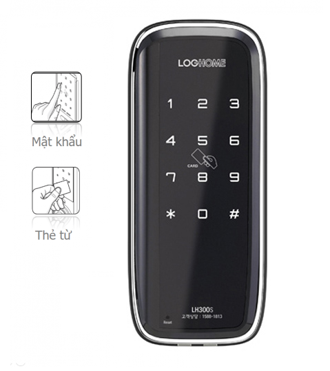 Khóa cửa kính Evernet LH300-GS Khóa cửa kính Evernet LH300-GS