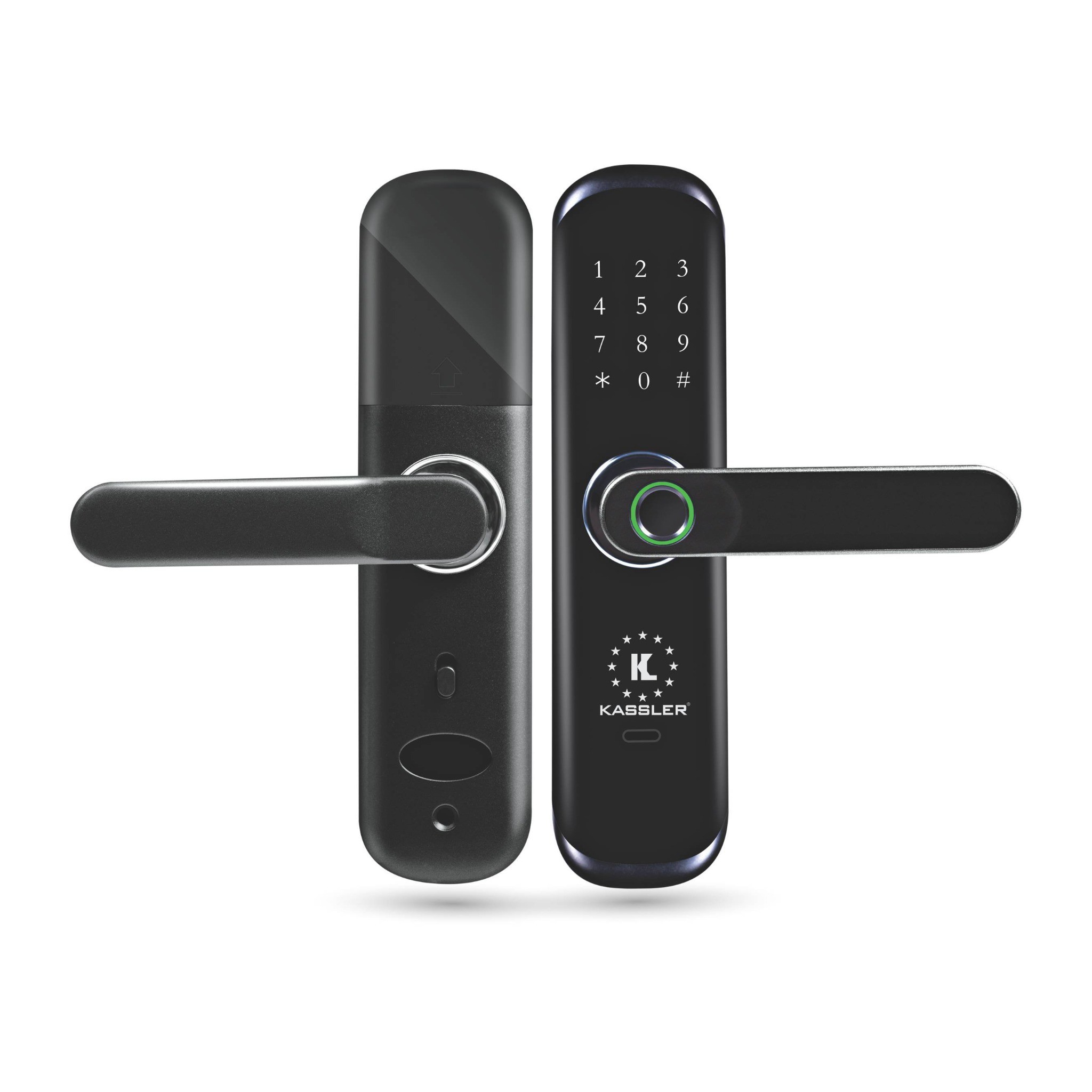 Khóa cửa vân tay Kassler KL-666-APP Khóa cửa vân tay Kassler KL-666-APP