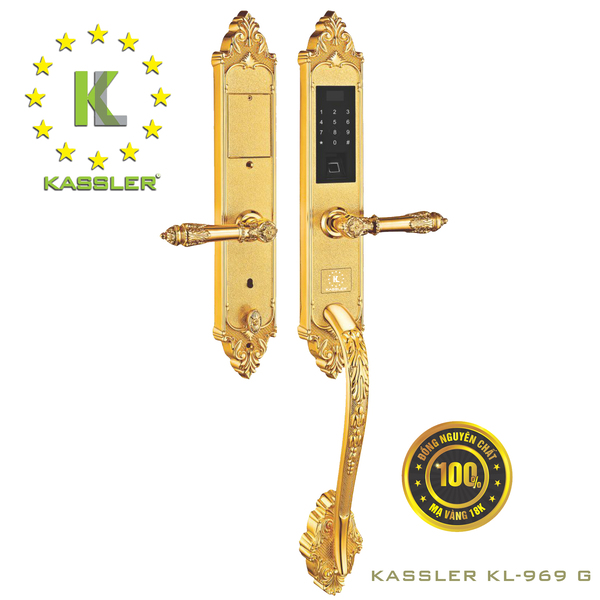Khóa tân cổ đại sảnh Kassler KL969G Khóa tân cổ đại sảnh Kassler KL969G