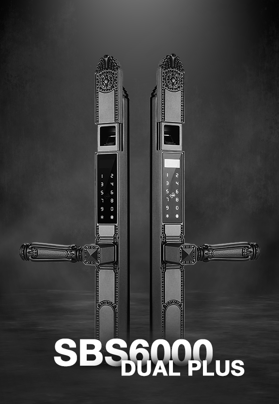 Khóa vân tay 5ASYSTEMS SBS6000 Dual Plus Khóa 2 Mặt Vân Tay Chống Nước Khóa vân tay 5ASYSTEMS SBS6000 Dual Plus Khóa 2 Mặt Vân Tay Chống Nước