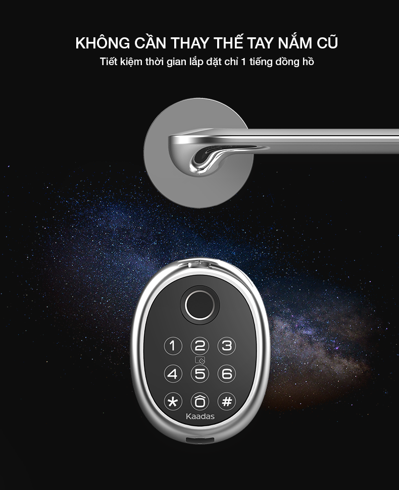Khóa Vân Tay KAADAS M9