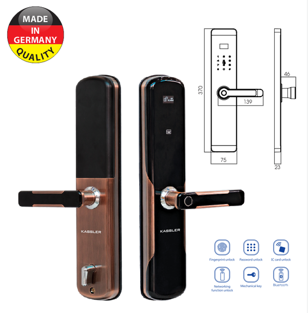 Khóa vân tay Kassler KL700 Khóa vân tay Kassler KL700