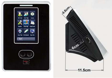 Máy chấm công khuôn mặt Ronald Jack VF380 Máy chấm công khuôn mặt Ronald Jack VF380