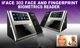 Tích hợp máy chấm công và kiểm soát cửa ra vào bảo mật toàn diện Máy chấm công Ronald Jack IFACE 302