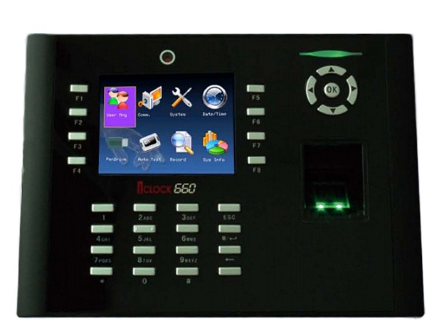 Máy chấm công vân tay Ronal Jack ICLOCK 660 Máy chấm công vân tay Ronal Jack ICLOCK 660