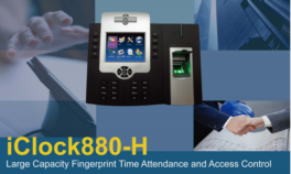 Máy chấm công vân tay và thẻ Iclock 880-H