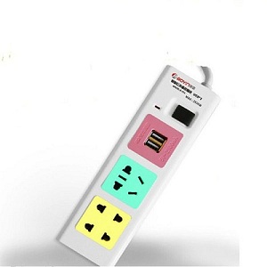 Ổ cắm điều khiển từ xa học lệnh hồng ngoại kiêm cổng sạc USB BOYIN B-T59