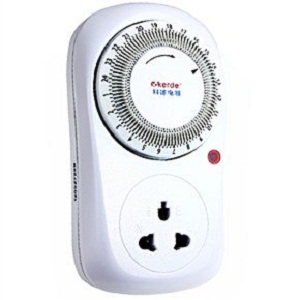 Ổ cắm hẹn giờ bật tắt liên tục 24h Kerde TW-E05 Ổ cắm hẹn giờ bật tắt liên tục 24h Kerde TW-E05