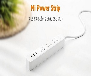 Ổ cắm thời trang, bảo vệ thiết bị điện Xiaomi Miui Power Strip
