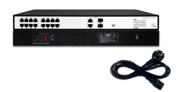 SWITCH POE HIKVISION SH-1016P-2C