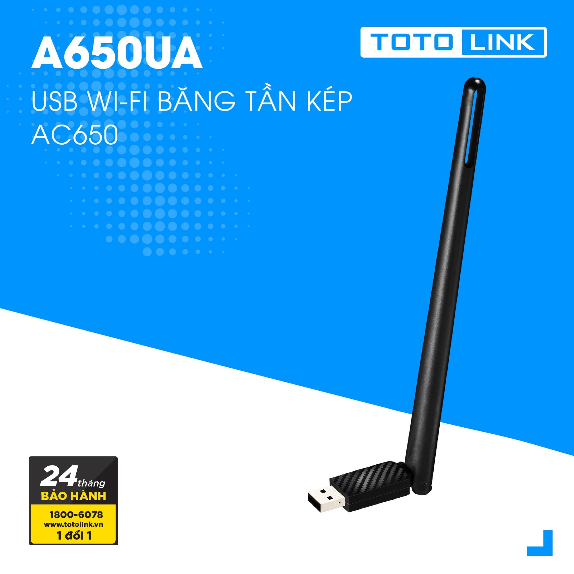 Usb thu wifi TOTOLINK A650UA