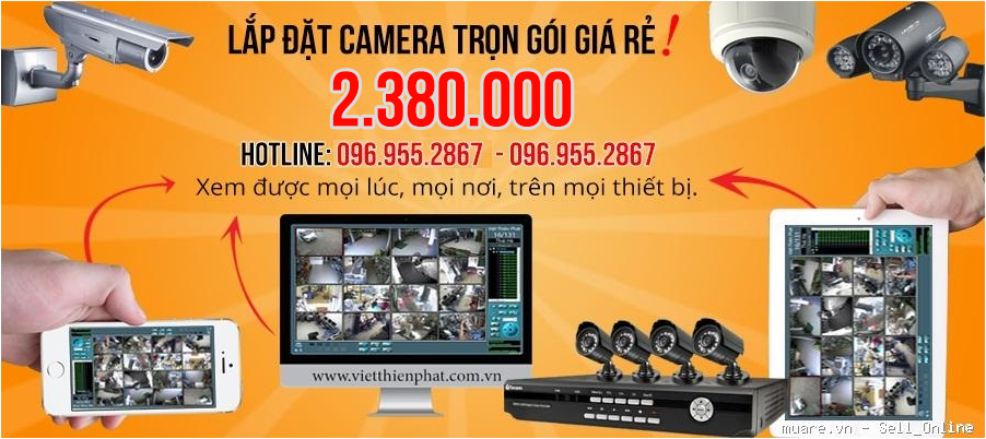 Camera giá bao nhiêu? Giá lắp đặt camera - Bảng báo giá camera