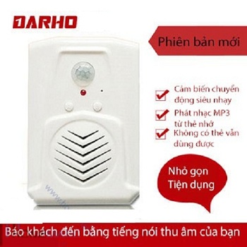 Báo khách phát nhạc MP3 từ thẻ nhớ Darho