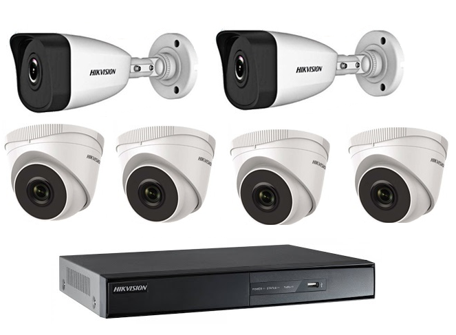 Bộ 6 Camera Ip 2.0Mp Hikvision (Trong Nhà Hoặc Ngoài Trời) Bộ 6 Camera Ip 2.0Mp Hikvision (Trong Nhà Hoặc Ngoài Trời)