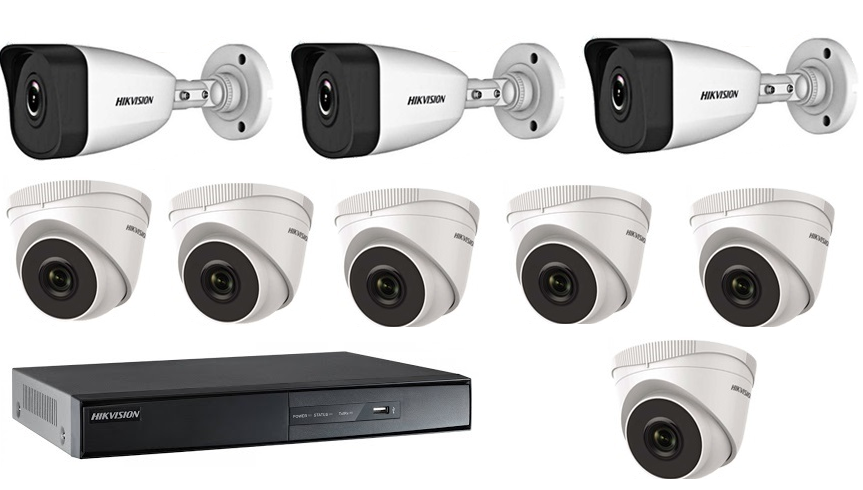 Bộ 9 Camera Ip 2.0Mp Hikvision (Trong Nhà Hoặc Ngoài Trời) Bộ 9 Camera Ip 2.0Mp Hikvision (Trong Nhà Hoặc Ngoài Trời)