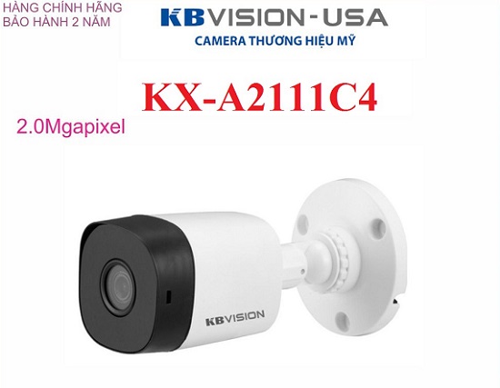Camera 2.0MP KBVISION KX-A2111C4