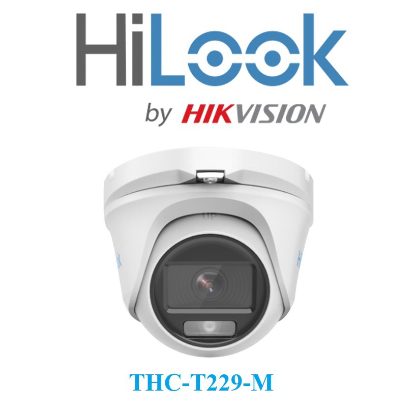 Camera Dome HDTVI 2MP Hilook THC-T229-M Camera Dome HDTVI 2MP Hilook THC-T229-M