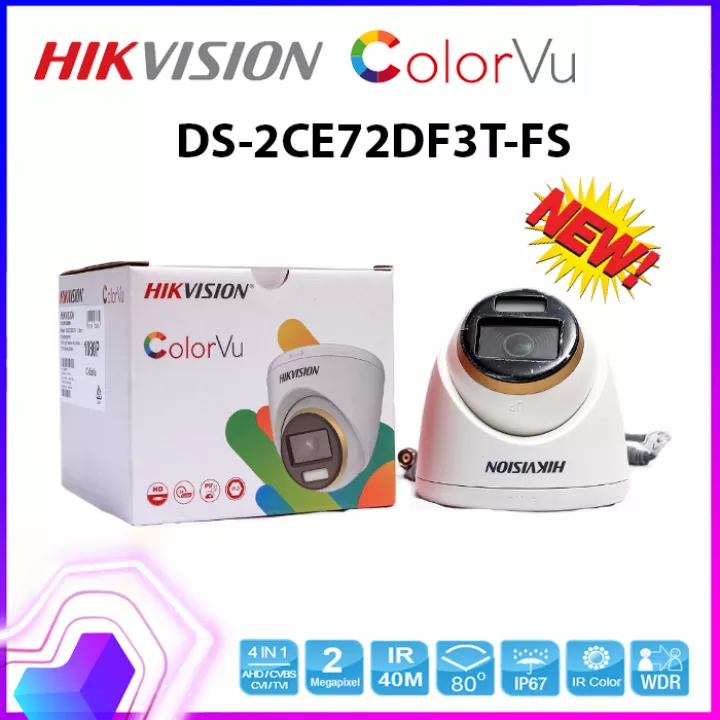 Camera HDTVI HIKVISION DS-2CE72DF3T-FS Camera HDTVI HIKVISION DS-2CE72DF3T-FS