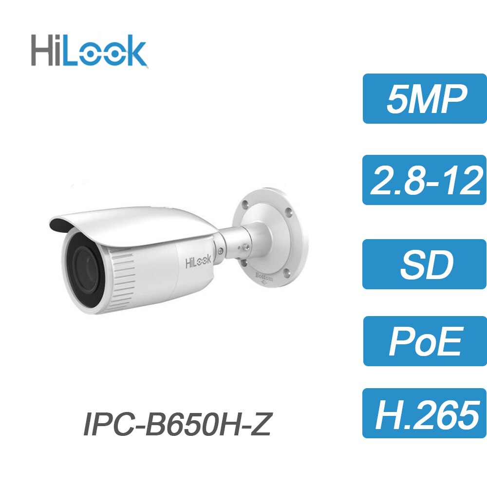 Camera IP 5MP Hilook IPC-B650H-Z