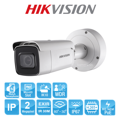 Camera IP Hikvision DS-2CD2623G0-IZS Camera IP Hikvision DS-2CD2623G0-IZS