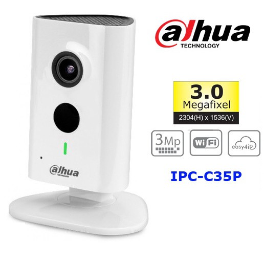 Camera IP Wifi 3.0MP DAHUA DH-IPC-C35P Camera IP Wifi 3.0MP DAHUA DH-IPC-C35P