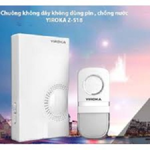 Chuông không dây không dùng pin, chống nước Yiroka Z-518