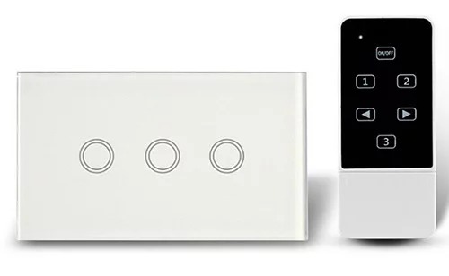 Công tắc cảm ứng SmartZ SWR có remote điều khiển 3 Công tắc cảm ứng SmartZ SWR có remote điều khiển 3