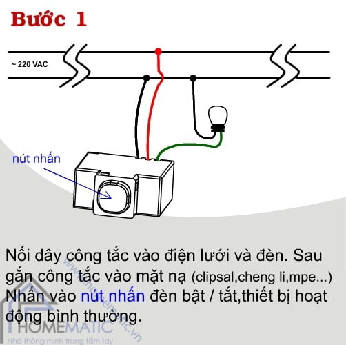 Công tắc điều khiển từ xa TPE
