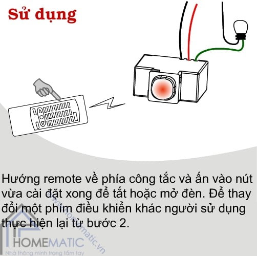 Công tắc điều khiển từ xa TPE