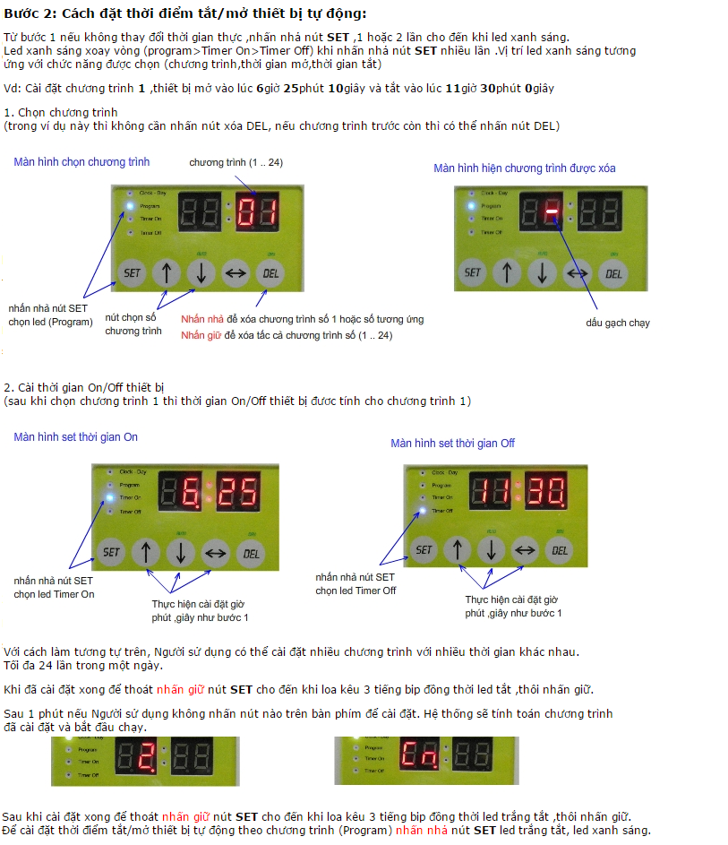 BÁN CÔNG TẮC HẸN GIỜ TPE TM3A - Nhà Thông Minh - An Ninh 365