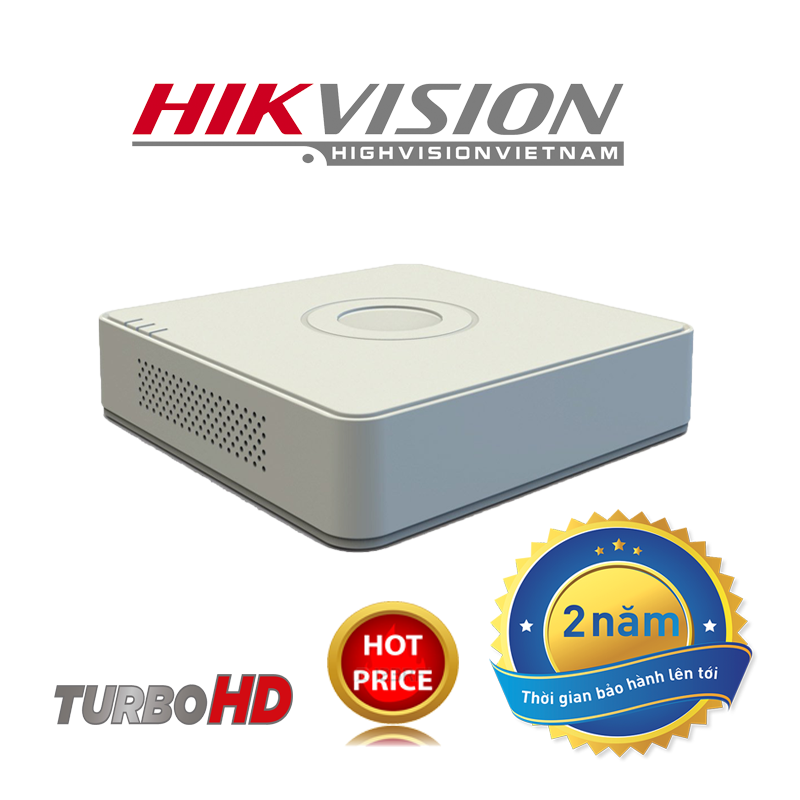 Đầu ghi hình HD-TVI HIKVISION DS-7104HGHI-F1 Đầu ghi hình HD-TVI HIKVISION DS-7104HGHI-F1