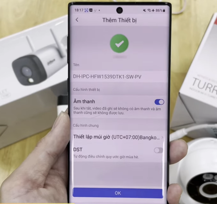 Hình ảnh Hướng dẫn cài đặt, cấu hình camera wifi Dahua trên điện thoại