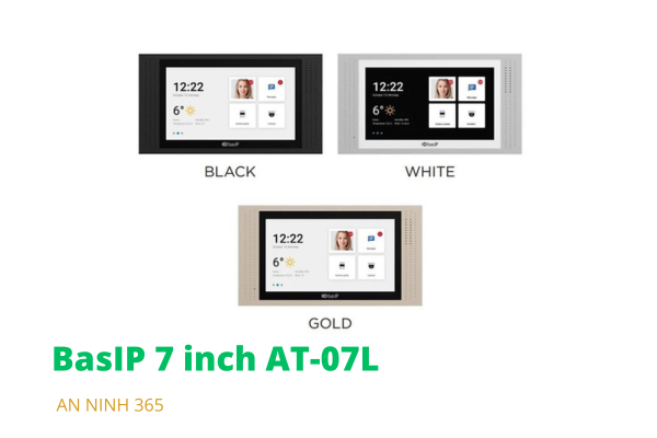 Màn hình chuông cửa BasIP 7 inch AT-07L
