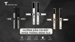 Top 5 Khóa Vân Tay Cho Cửa Nhôm Tốt Nhất Năm 2025 Đáng Mua Dễ dàng cài đặt khoá thông minh Tenon AL6