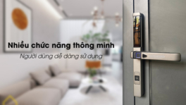 So Sánh Khóa Cửa Vân Tay Với Khóa Cửa Nhôm Truyền Thống Chi Tiết Nhất Đa dạng các chức năng thông minh trên khóa cửa nhôm Kassler KL-599 SLIDE