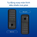 Khóa vân tay cho cửa kính cường lực: Giải pháp bảo mật hoàn hảo cho không gian hiện đại Khóa Solity model GG-33B với nhiều tính năng hữu ích
