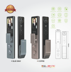 Khóa vân tay camera Kassler KL-889 CNC Khóa Kassler KL-889 CNC vận hành tự động