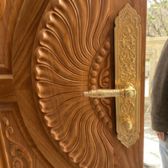 Khóa cửa vân tay tân cổ điển Kassler KL-989-FS Kassler KL-989-FS thiết kế nắp trượt bảo vệ hoàn hảo