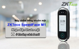 Cách Chọn Máy Chấm Công ZKTeco Phù Hợp Cho Doanh Nghiệp Công nghệ zoom góc quay của thiết bị ZKTeco SpeedFace M1 tiên tiến
