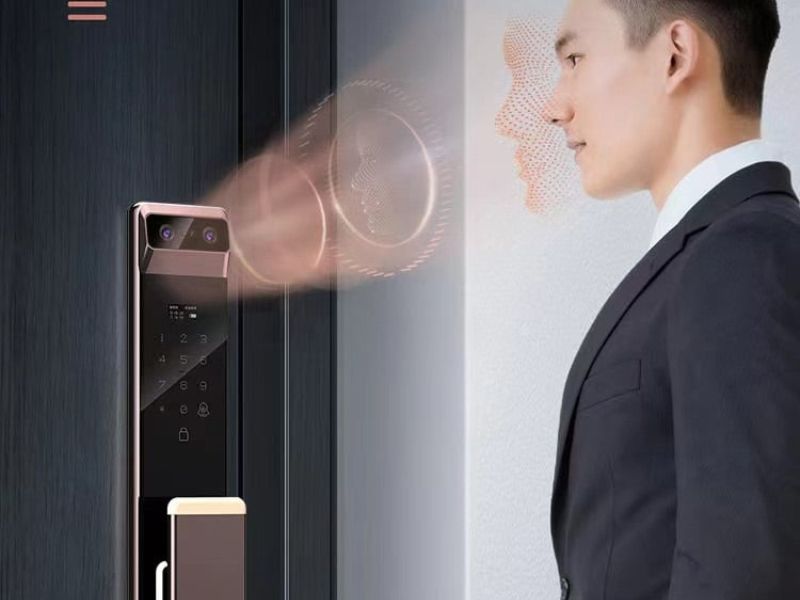 Xác định vị trí lắp đặt khóa gương mặt phù hợp