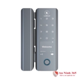 Hướng dẫn lắp đặt khóa vân tay cho cửa kính: Đảm bảo hiệu quả và an toàn Khóa cửa kính Kassler KL-589-APP sang trọng