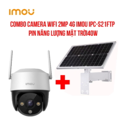 Combo camera Wifi 2MP 4G IMOU IPC-S21FTP + Pin NLMT 40W Combo camera Wifi 2MP 4G IMOU IPC-S21FTP + Pin NLMT 40W